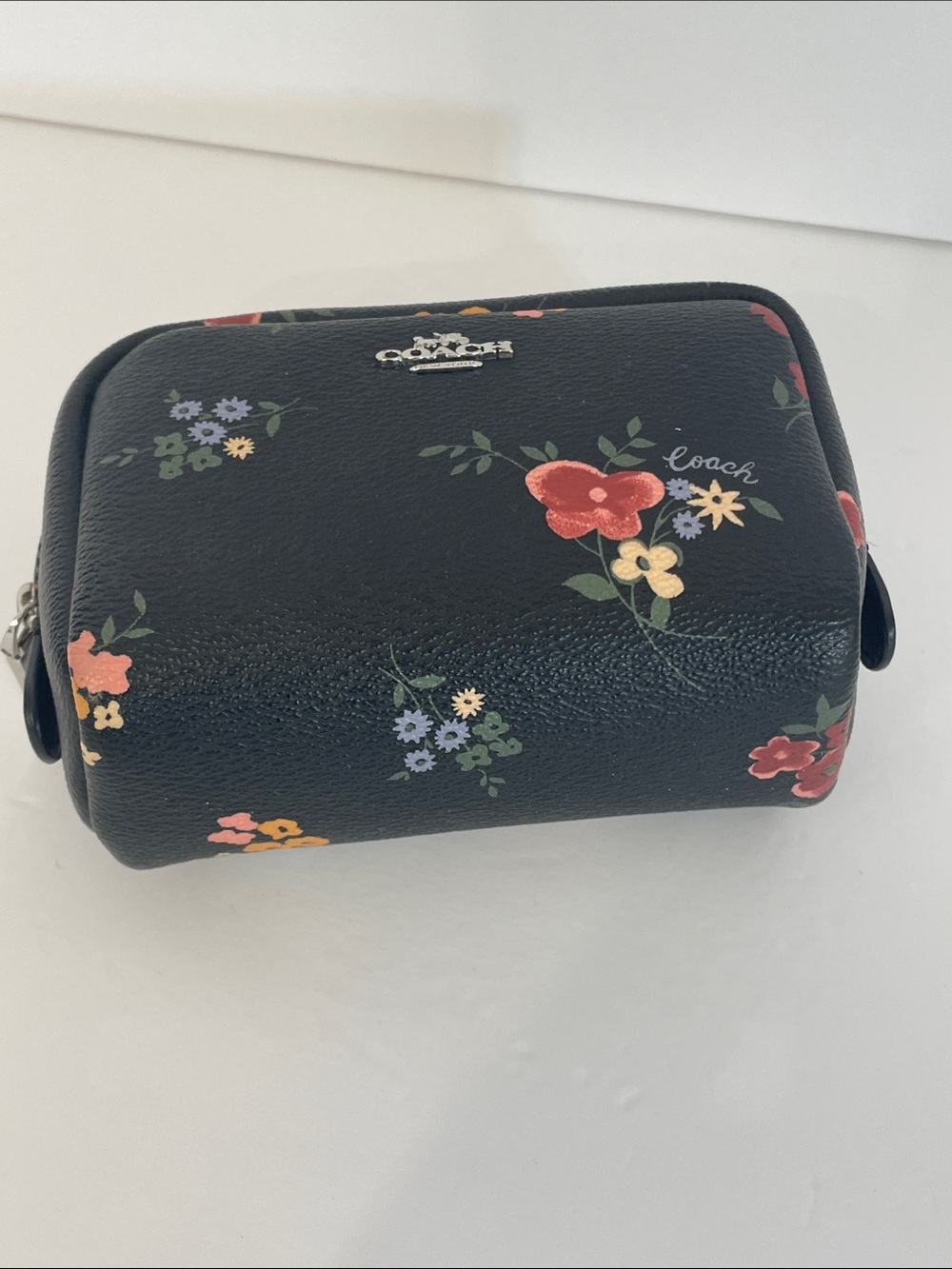 Coach Mini Boxy Cosmetic Case | Pouch Wildflower - Picture 4 of 10